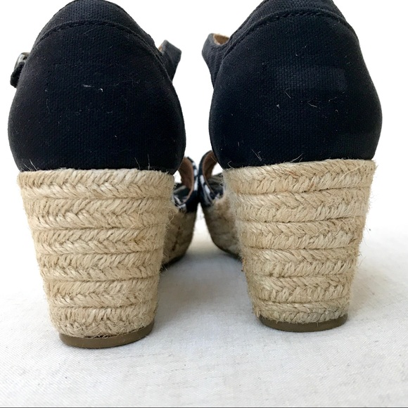 Toms jute wedge Espadrille Sandals - Picture 4 of 8